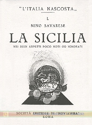 La Sicilia di Nino Savarese - copertina libro inserita il 20/6/01