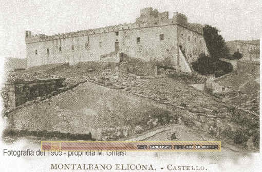 Montalbano Elicona - Il Castello - foto del 1905 by Grifasi 11/11/01)