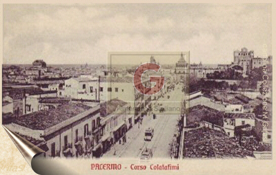  Corso Calatafimi percorso dai Tramway nel 1905